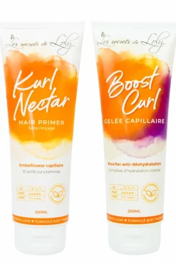 Online Duo de soins sans rinçage pour cheveux secs et bouclés Coloration Et Coiffant|Masque & Soin