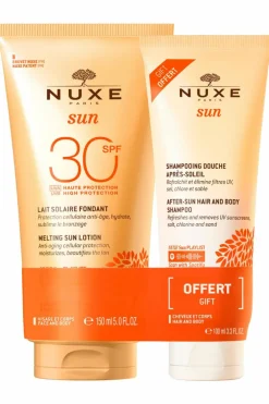 Duo lait solaire fondant haute protection SPF30 & shampoing douche après-soleil 100ml offert Après-Soleil|Protection Solaire
