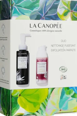 Clearance Duo nettoyant purifiant et exfoliant pour peaux mixtes à grasses Coffret Soin Visage