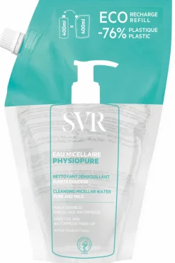 Sale Eau micellaire nettoyante démaquillante Physiopure rechargeable Eau Micellaire