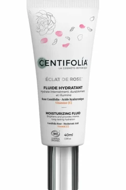 Fluide hydratant éclat de rose Soin De Jour