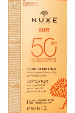 Hot Fluide léger visage haute protection SPF50 Sun Protection Solaire