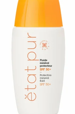 Discount Fluide minéral protecteur visage SPF 50+ Protection Solaire
