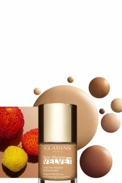 New Fond de teint effet mat naturel & hydratation Skin Illusion Velvet Fond De Teint