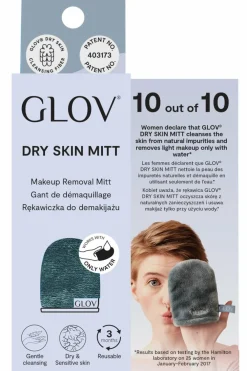 New Gant démaquillant ultra doux pour peaux sèches gris Gant & Eponge