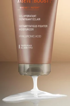 Gel hydratant défatigant éclair Men boost Homme Hydratant