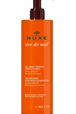 Clearance Gel lavant surgras visage et corps Rêve de Miel® rechargeable Gel Douche & Savon Liquide