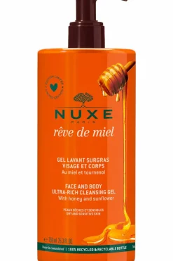 Clearance Gel lavant surgras visage et corps Rêve de Miel® rechargeable Gel Douche & Savon Liquide