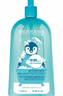 Best Gel moussant doux sans savon corps & cheveux bébé et enfant ABCDerm Enfant Bébé & Enfant|Gel Douche & Savon Liquide
