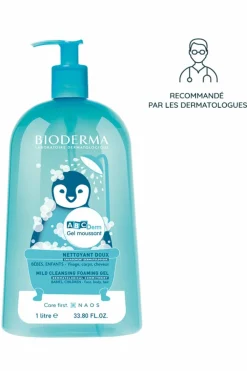 Best Gel moussant doux sans savon corps & cheveux bébé et enfant ABCDerm Enfant Bébé & Enfant|Gel Douche & Savon Liquide