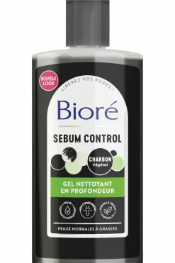 Hot Gel nettoyant en profondeur au charbon Nettoyant Visage