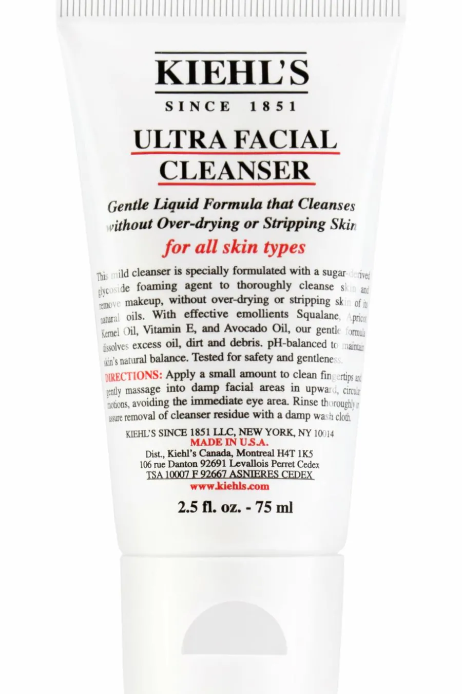 New Gel nettoyant visage Ultra Facial Nettoyant Visage