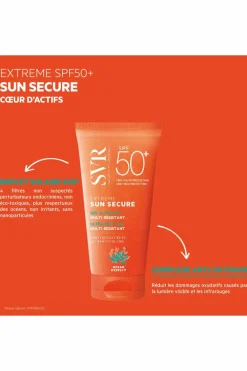 Outlet Gel solaire ultra mat Sun Secure Extrême SPF50+ Protection Solaire