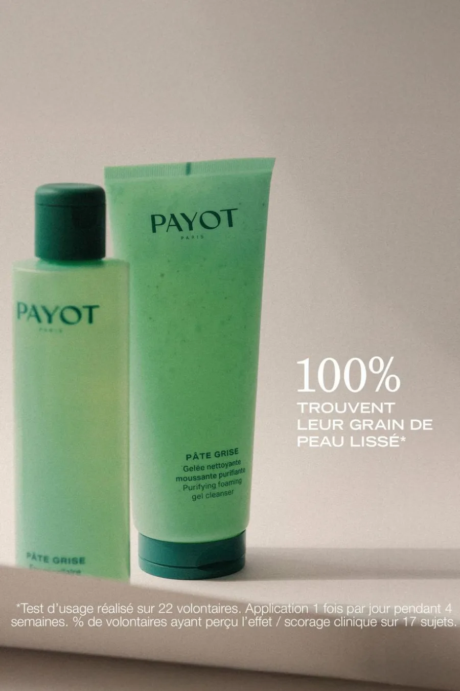 Outlet Gelée nettoyante mousse purifiante Nettoyant Visage