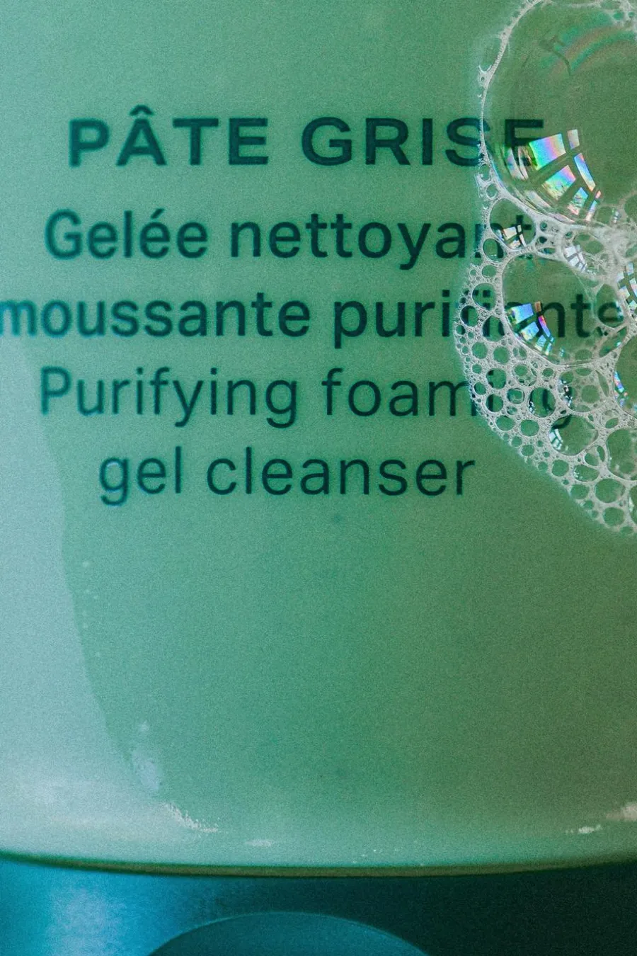 Outlet Gelée nettoyante mousse purifiante Nettoyant Visage