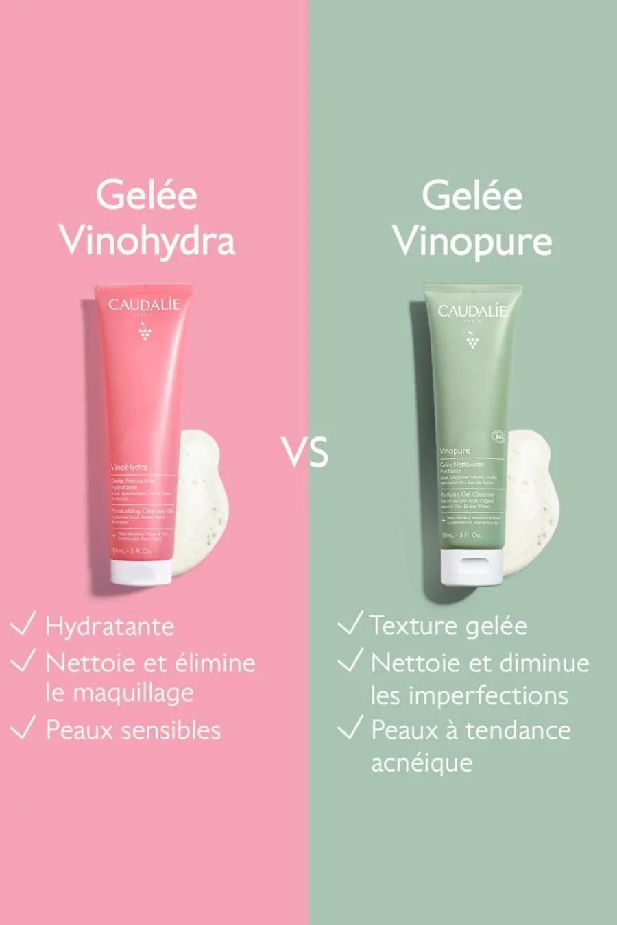 Best Gelée Nettoyante VinoHydra Nettoyant Visage
