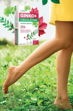 Clearance GINKO + CIRCULATION Complément alimentaire circulation jambes légères Complément Alimentaire