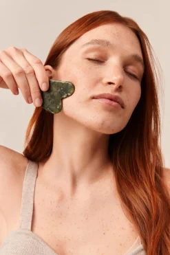 Sale Gua Sha en Jade Huiles & Accessoires De Massage|Roll-On & Outils De Massage