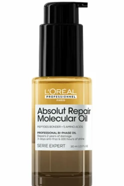 Sale Huile bi-phase Serie Expert Absolut Repair Molecular Soin Sans Rinçage