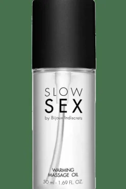 Discount Huile de massage chauffante Slow Sex Lubrifiants & Stimulants|Huiles & Accessoires De Massage