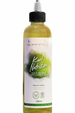 Hot Huile de soin capillaire 3-en-1 Kurl nutrition Masque & Soin