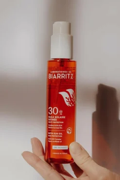 Sale Huile solaire invisible SPF30 visage & corps Protection Solaire|Protection Solaire