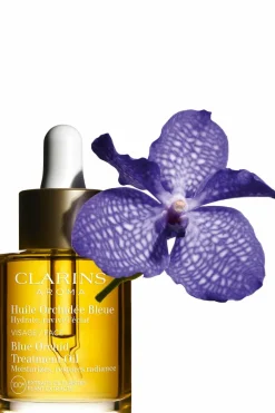Huile visage hydratante Orchidée Bleue Huile Essentielle & Végétale