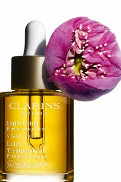 Huile visage purifiante Lotus Huile Essentielle & Végétale