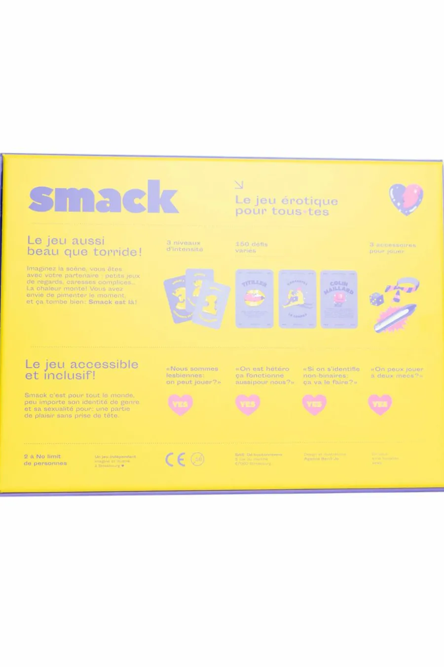 Jeu de cartes érotique Smack Lubrifiants & Stimulants|Vibromasseurs & Sextoys