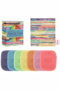 Outlet Kit 7 serviettes démaquillantes Sunset Boulevard Coton Réutilisable|Démaquillant Visage