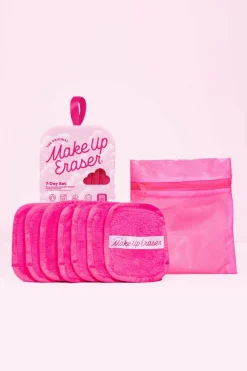 Discount Kit 7 serviettes démaquillantes Pink Coton Réutilisable