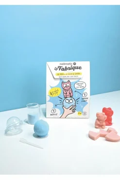 Kit Fabrique boule de bain et savon enfant Coffret Corps & Bain|Sels, Cristaux & Soin De Bain