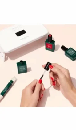 New Kit manucure pro Green Flash Hortencia & Poppy Red Vernis À Ongles