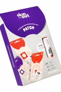 Kit multi-patchs (3 patchs + 1 mini stop boutons) Coffret Soin Visage
