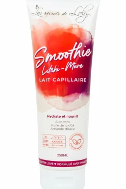 Online Lait capillaire hydratant smoothie Litchi Mûre Masque & Soin|Soin Sans Rinçage
