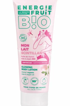 New Lait corps scintillant au monoï rose Crème & Lait