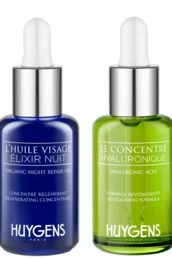 Clearance Le Duo Jour & Nuit Concentré hyaluronique et sérum Elixir Nuit Sérum & Huile|Soin De Nuit