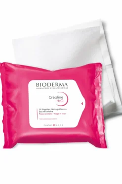 Outlet Lingettes démaquillante Créaline H20 Eau Micellaire