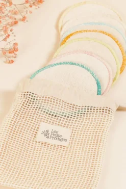Best Lot de 7 cotons lavables & réutilisables Coton Réutilisable
