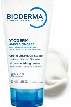 New Lot de 2 crèmes mains et ongles réparatrice Atoderm Mains|Crème & Lait