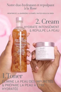 Lotion tonique hydratante Rose Toner Lotion Tonique