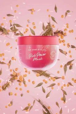 Hot Masque capillaire Pink Power Mask pour cheveux abimés Masque & Soin