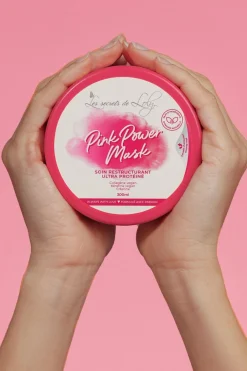 Hot Masque capillaire Pink Power Mask pour cheveux abimés Masque & Soin
