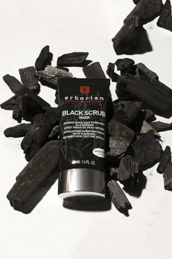 Outlet Masque exfoliant purifiant au charbon Black Scrub Masque Crème
