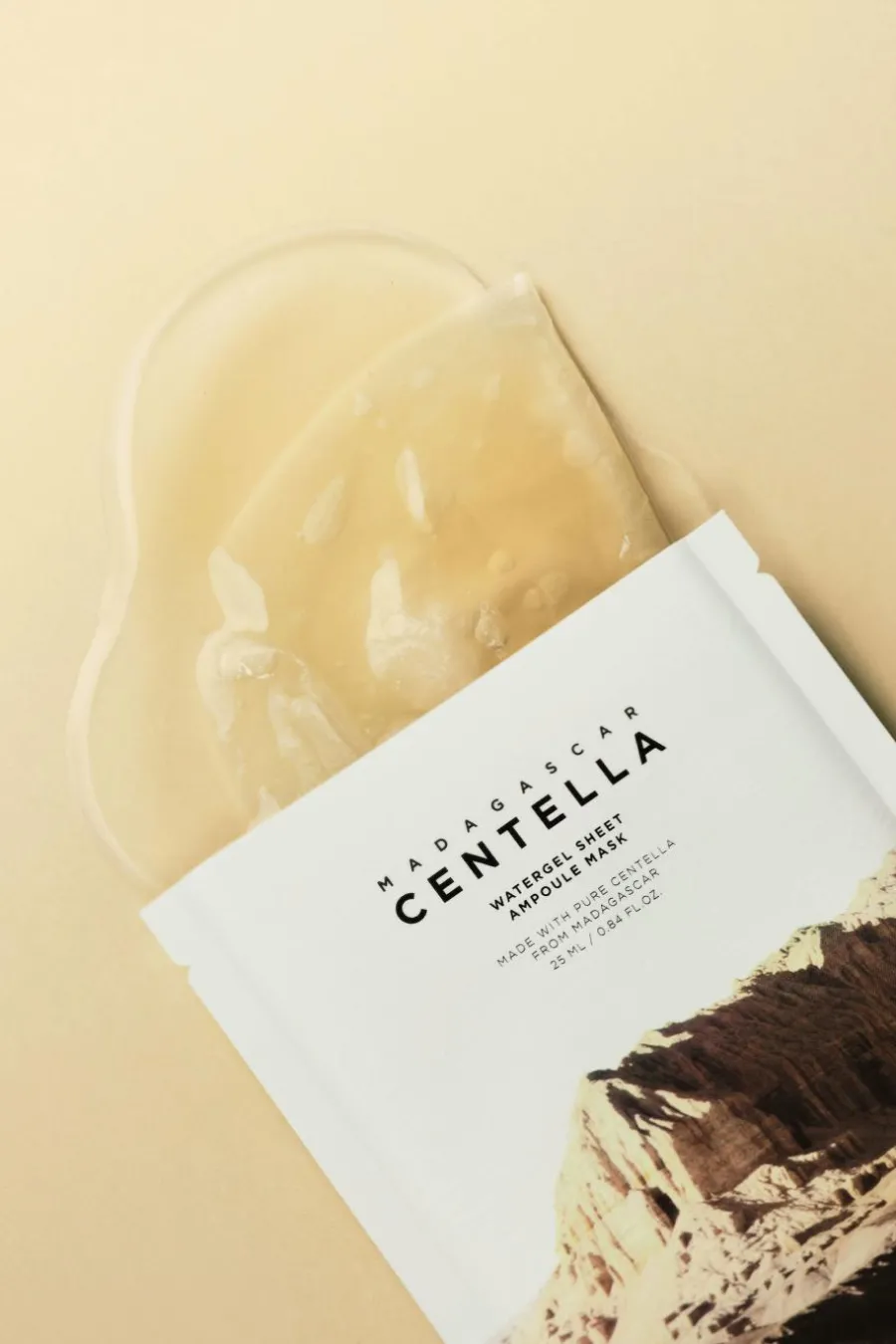 Hot Masque hydrogel apaisant à la centella asiatica Masque Tissu