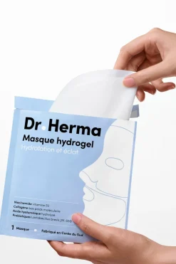 Sale Masque hydrogel hydratation et éclat Masque Tissu