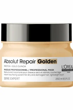 New Masque restructurant Doré pour cheveux abîmés Absolut Repair Masque & Soin