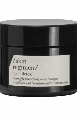 Masque revitalisant nuit détox Skin Regimen Masque Crème|Soin De Nuit