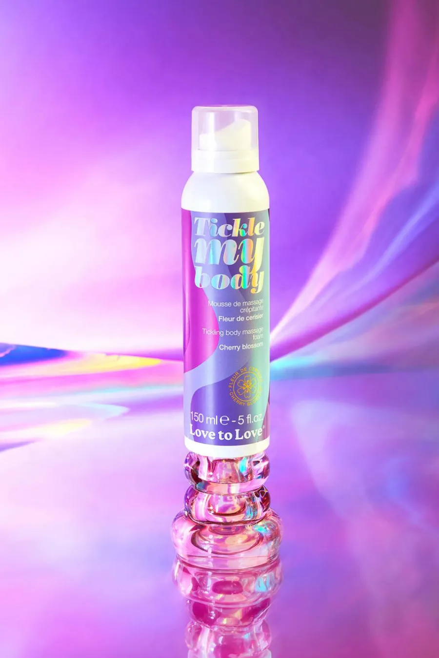 Clearance Mousse de massage fleur de cerisier Tickle my body Huiles & Accessoires De Massage