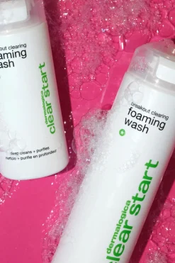 Outlet Mousse nettoyant anti-imperfection Breakout Clearing Foaming Wash Nettoyant Visage